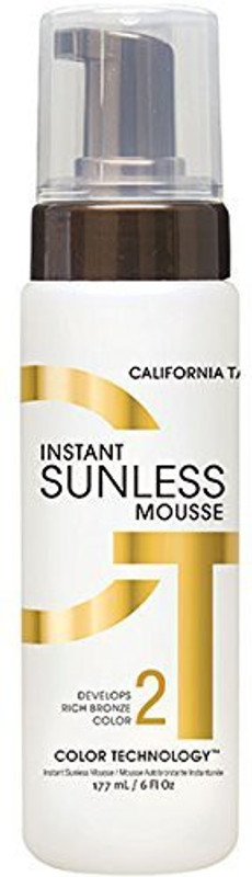 california tan Instant Sunless Mousse Hair Mousse(77 ml)