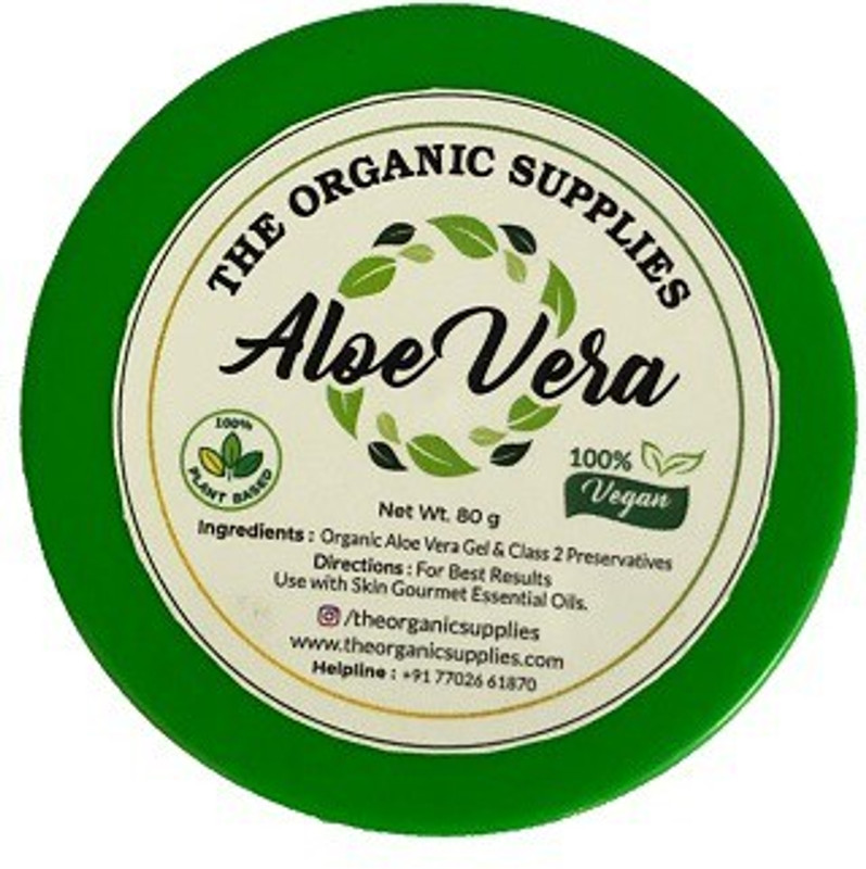 the organic supplies AloeVera Gel(80 g)