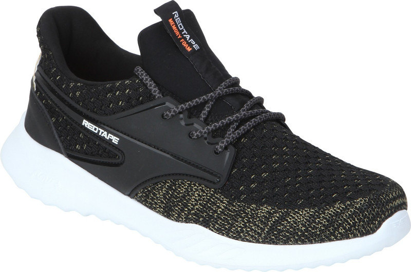 Red tape athleisure sports range men's outlet black walking shoes