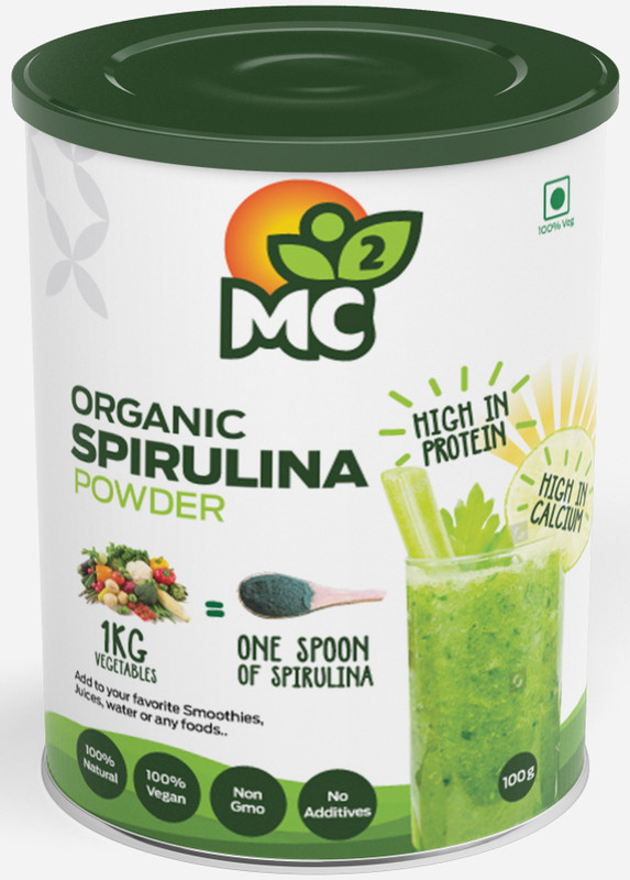 mc2 Organic Spirulina Powder(100 g)