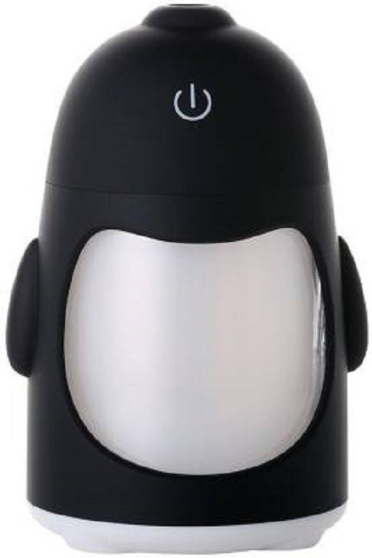 Dholakiya Pengvin USB Portable Humidifier  Portable Room Air Purifier(Black, Multicolor)