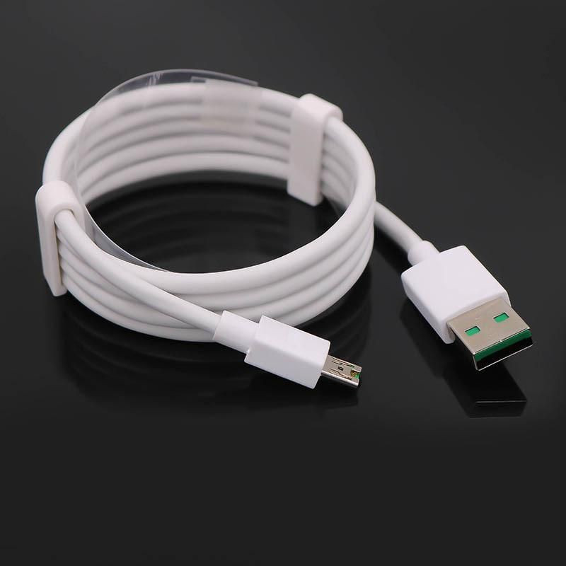 airlifi AIRVOOC 1 m Micro USB Cable(Compatible with ALL OPPO MOBILE, White, Sync and Charge Cable)