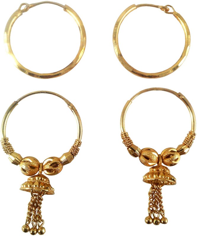Golden Fancy Gold Plated Earring Size Free Size