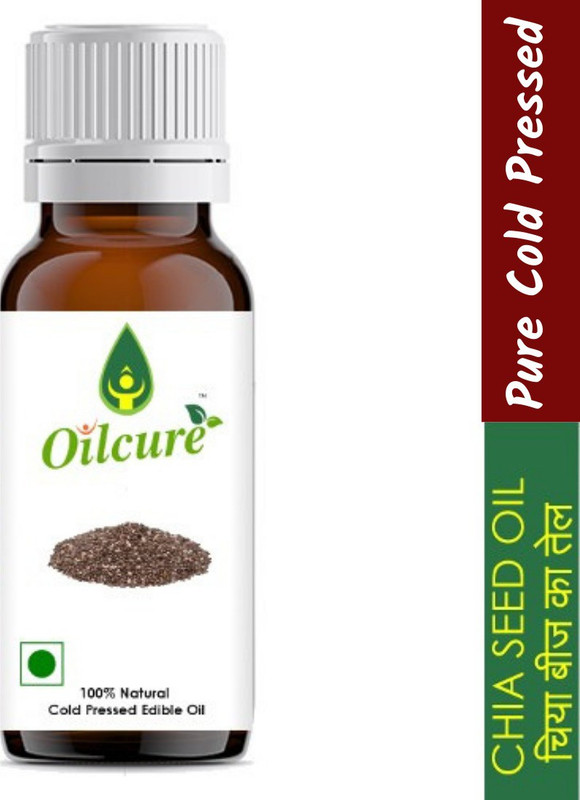 oilcure Chia Seed Oil Cold Pressed Chia Seed Oil Plastic Bottle(100 ml)