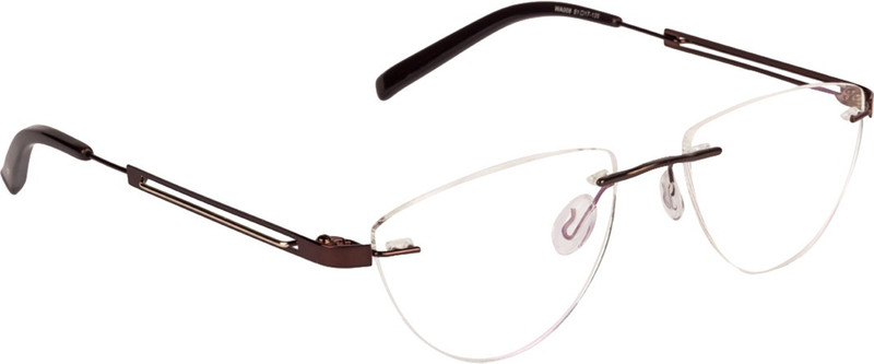 Tag Eye Rimless Aviator Frame(51 mm)