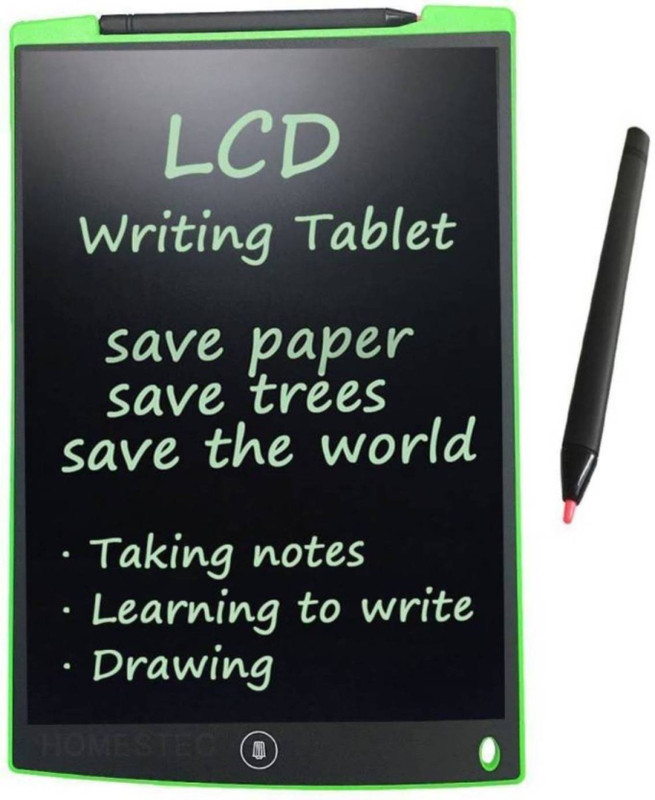 Nucleya Retail 1487 8.5 Inch LCD Tablet eWriter Electronic Writing pad 4.5 x 7.5 inch Graphics Tablet Connectivity - Wireless(Multicolor)