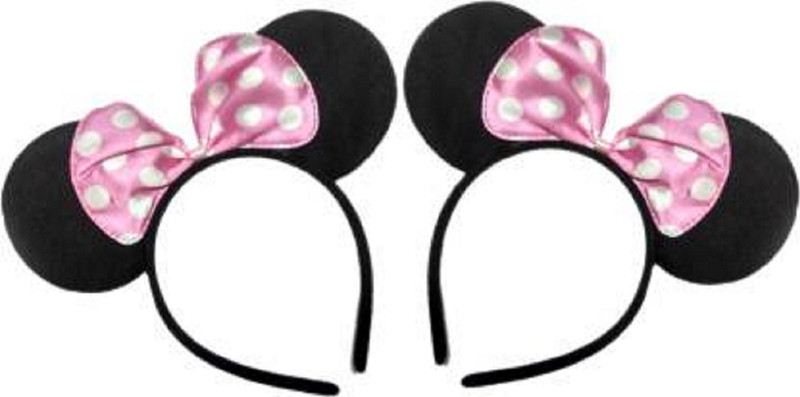 skky bell Accessory.Best for Birthday(pack of 2) Head Band(Pink)