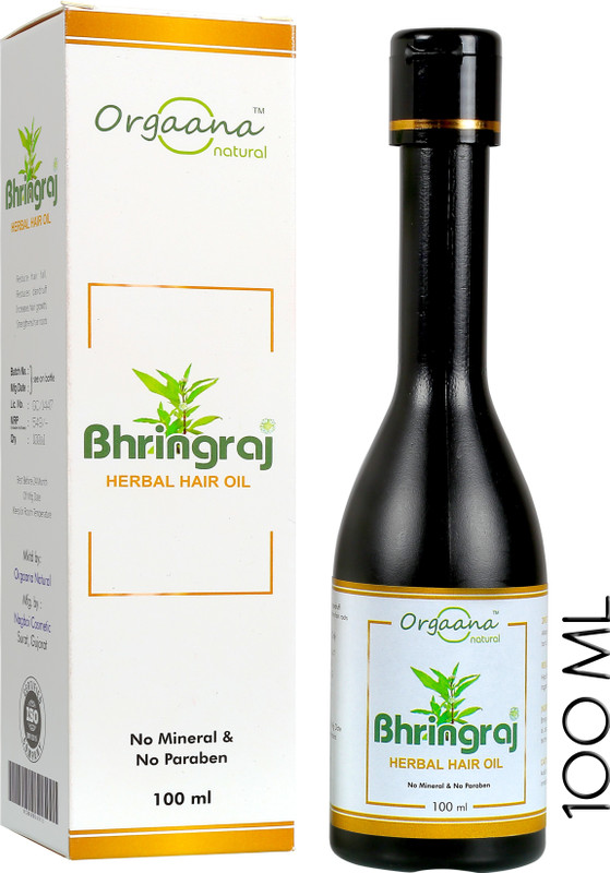 orgaana natural Bringraj herbal hair oil for hair Growth with 11 Natural oils hair oil Hair Oil(100 ml)