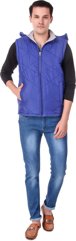 young threads collection Sleeveless Solid Men Jacket
