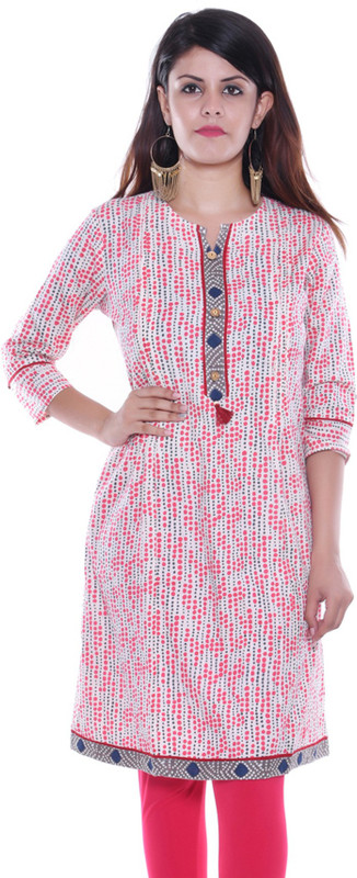 bubblimaa Casual Self Design Women Maternity Wear Kurti(Multicolor)