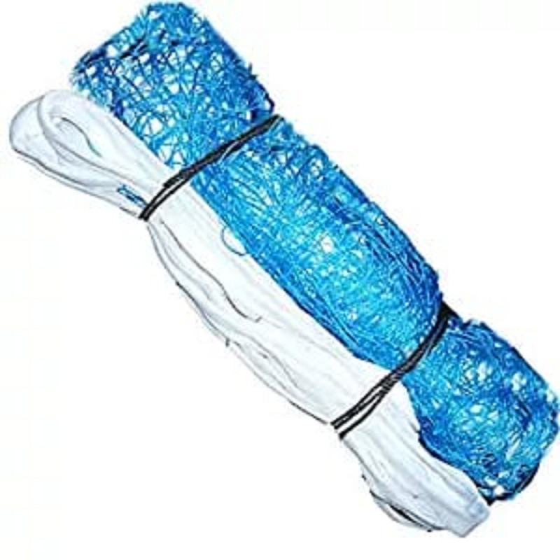new sagar exporters volleyball net in braided 4 side niwar tap Volleyball Net(Blue, White)