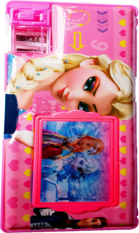 lookat look1 Big calculator, 3D Big calculator, Pencil Box, pencil box Art Plastic Pencil Box(Set of 1, Pink)