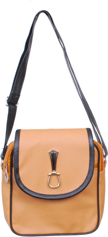 london fox Tan Sling Bag