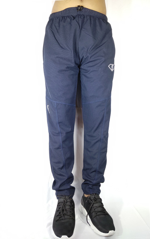 emunks Solid Men Blue Track Pants