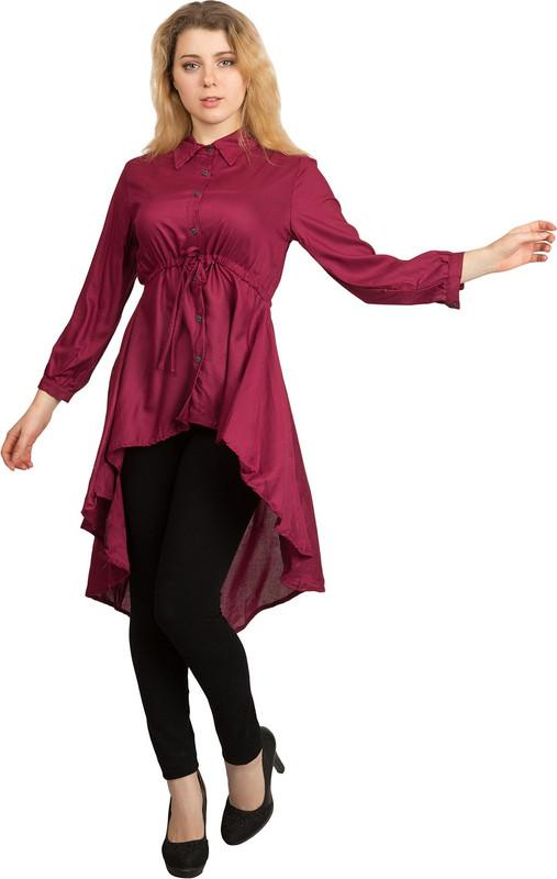 clothvilla Solid Women Tunic