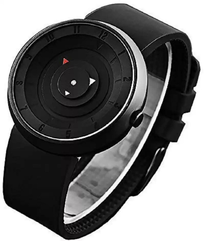 fabb collections new designer full black analog dial watch Analog Watch  - For Men