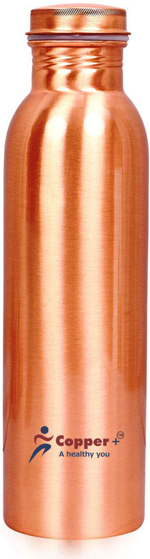 copper plus Plain Copper Water Bottle, 1 Litre 1000 ml Bottle(Pack of 1, Copper)