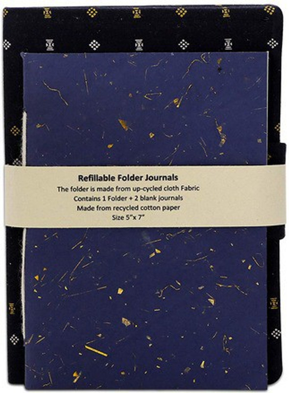 paper nest Regular Diary(gift set, Blue)