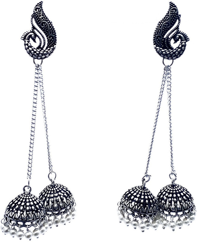 Rajasthani black top metal jewellery online