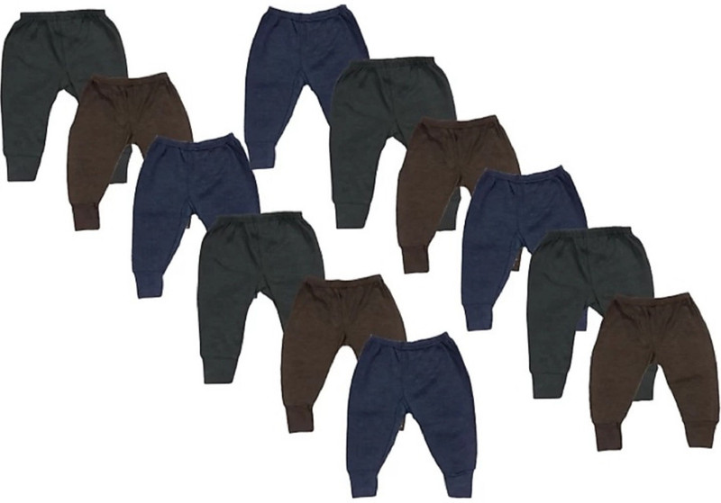 pocket bazar Pyjama For Boys & Girls(Multicolor, Pack of 12)