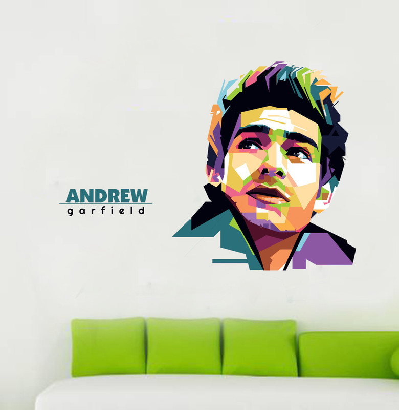 fuzzy Large Wall sticker  Sticker(Pack of 1)