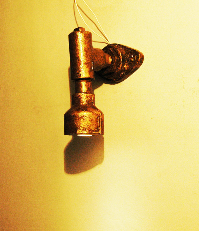 grey crafts Candelabra Wall Lamp