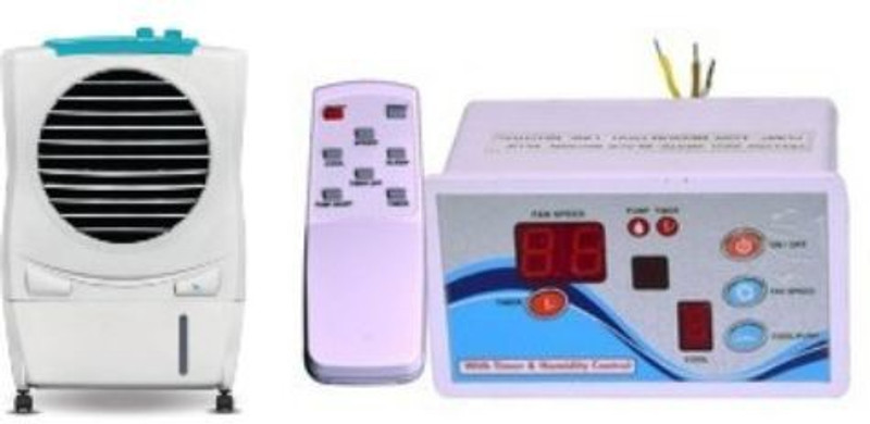 Pihu Air Cooler Remote Control 009 Tower Air Cooler(White, 25 Litres)