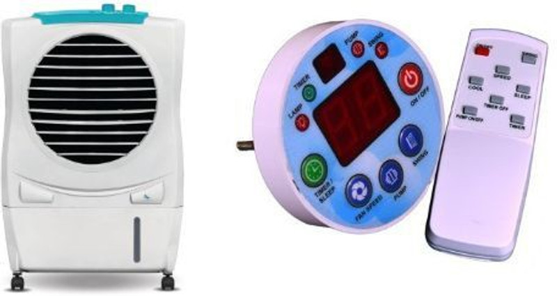 Pihu Air Cooler Remote Control 006 Tower Air Cooler(White, 25 Litres)