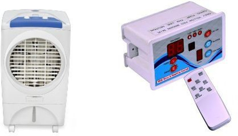 Pihu Air Cooler Remote Control 018 Tower Air Cooler(White, 25 Litres)