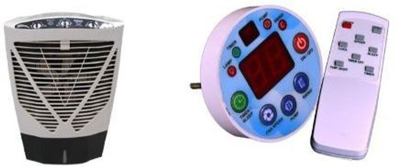 Pihu Air Cooler Remote Control 010 Tower Air Cooler(White, 25 Litres)