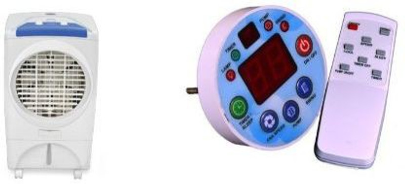 Pihu Air Cooler Remote Control 015 Tower Air Cooler(White, 25 Litres)