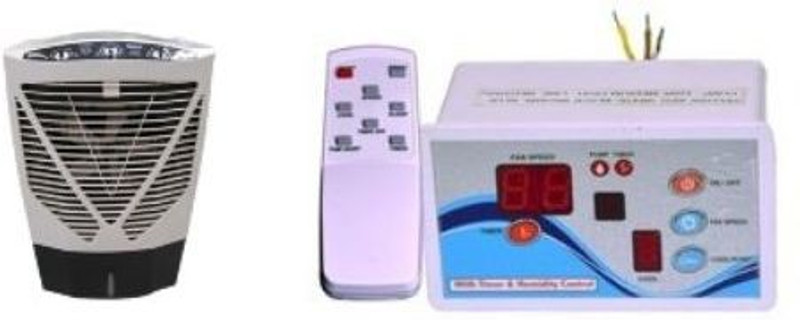 Pihu Air Cooler Remote Control 014 Tower Air Cooler(White, 25 Litres)