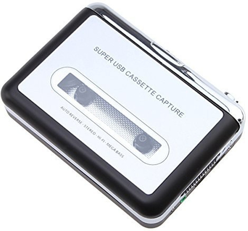 Tobo 218 cassette Capture MP3 Player(Silver, 2.4 Display)