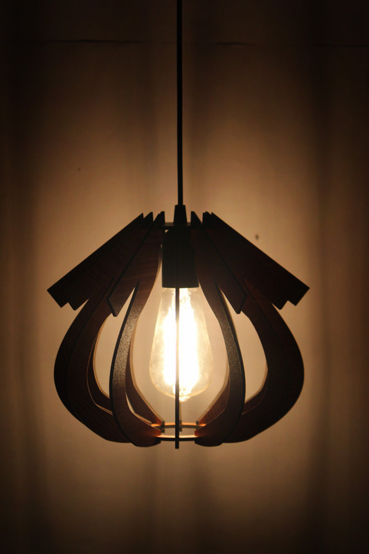 woodjet 10 Pendants Ceiling Lamp