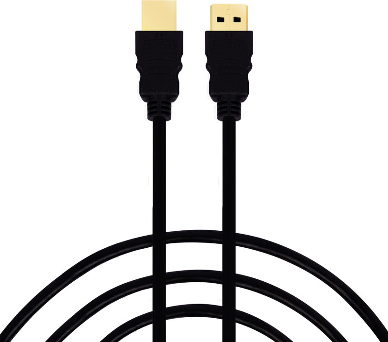 Flipkart SmartBuy FKHDS08 0.8 Mtr HDMI Cable(Compatible with Laptop, TV, Black, One Cable)