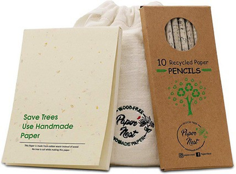 paper nest Regular Gift Set(recycled hanmade, off white)