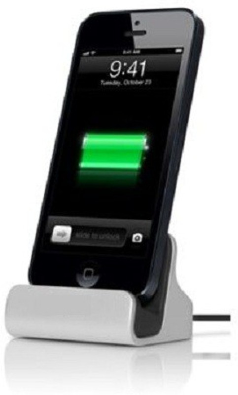Buy Genuine Charge & Sync Dock Stand For Micro USB V8 Jack Pin Dock Dock(Black)