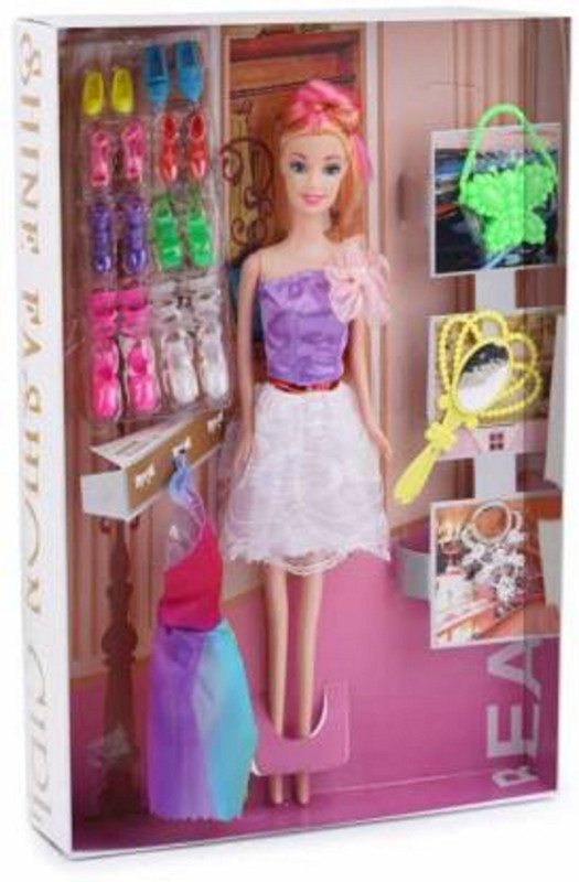 simpiyega creation Cute fashionable doll 0t with accessories and dresses(Multicolor)