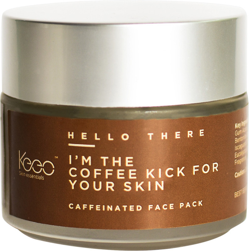keeo Coffee Kick Face Pack , 100gm | Pure Arabica(100 g)