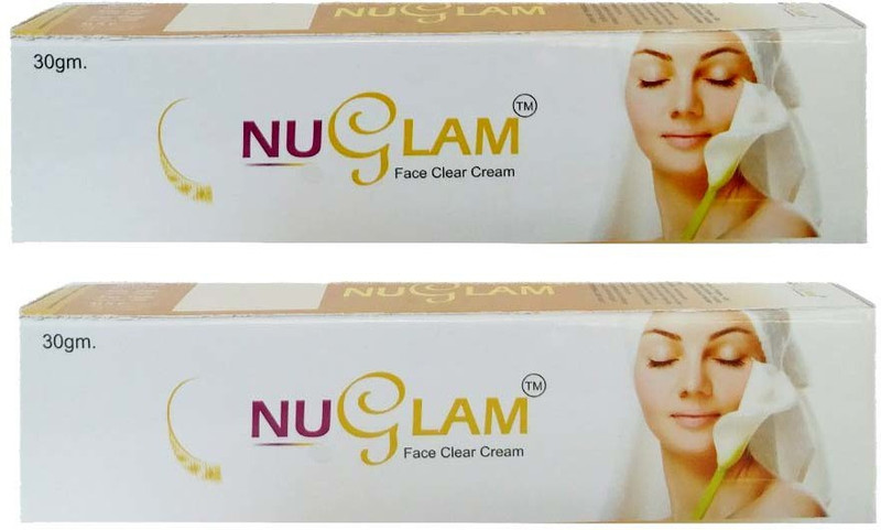 nuglam Whitening Face Clear Cream For All skin 2 pcs (60 g) Face Wash(60 ml)