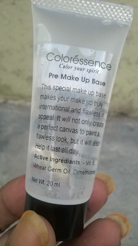 Coloressence Pre Make Up Base,20ml Foundation(Water Color, 20 ml)