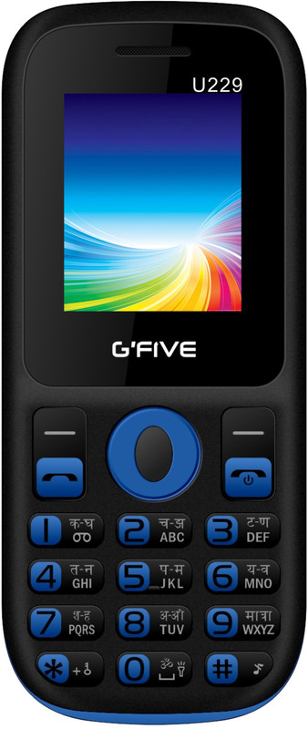 Gfive U229(Black-Blue)