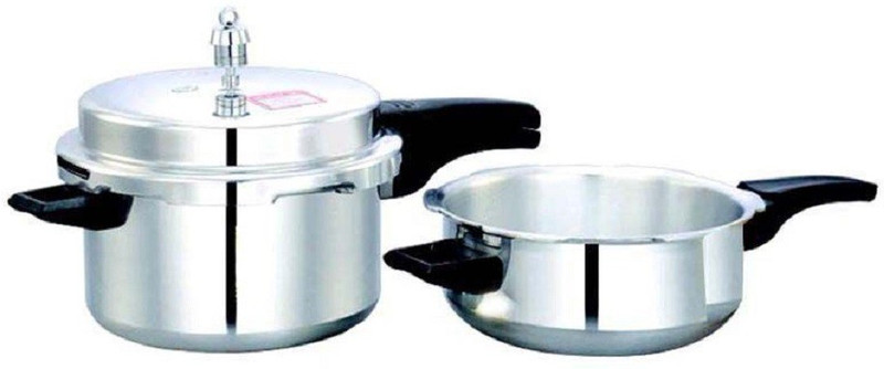 sjeware Heavy 5 L Pressure Cooker & Pressure Pan(Aluminium)