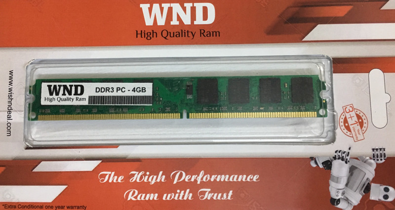 wnd desktop DDR3 4 GB (Dual Channel) PC (ddr3four)