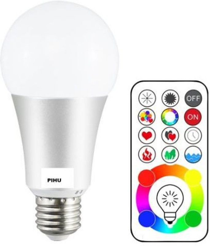 pihu Remote Control LED Bulb Smart Bulb