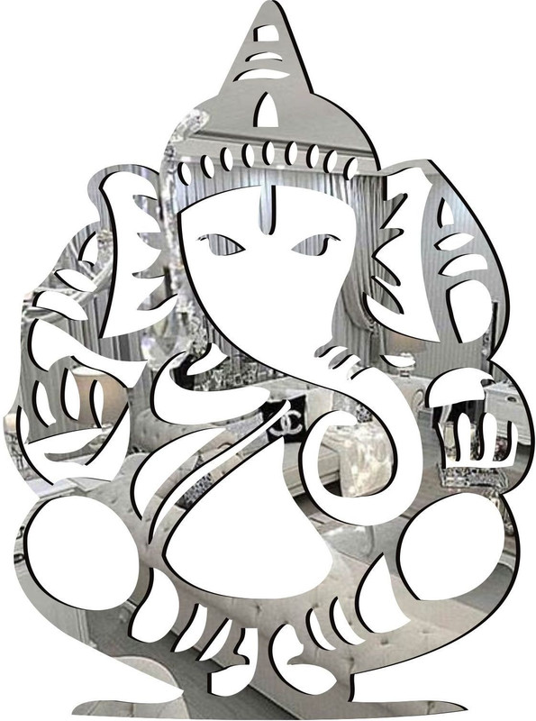 creatick studio Medium Wall Sticker  Sticker(Pack of 1)