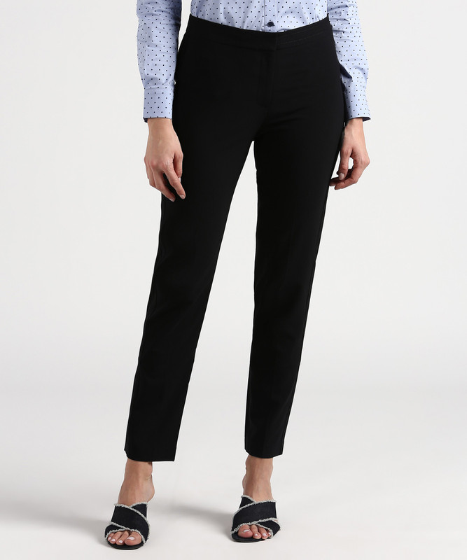 Marks and spencer black trousers ladies Clearance