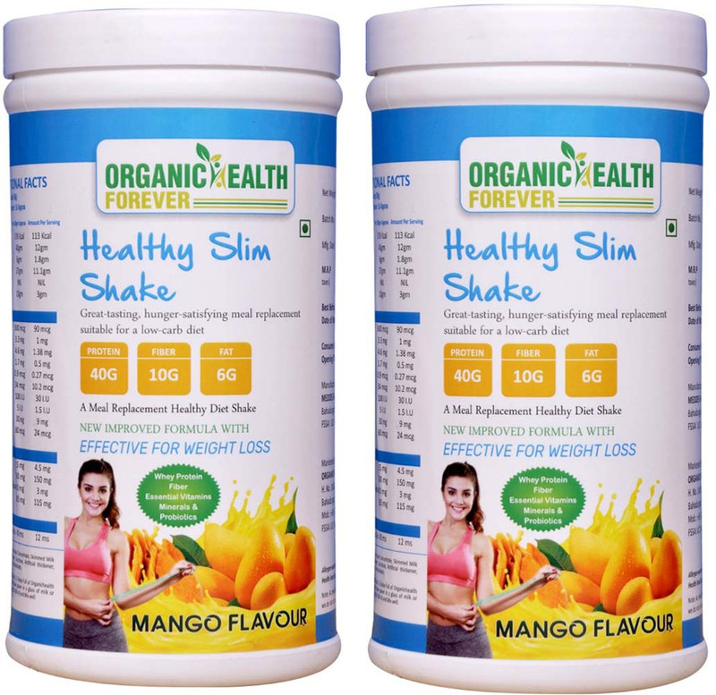 organichealth forever Meal Replacement for Weight Loss, Mango Flavour(454 g)
