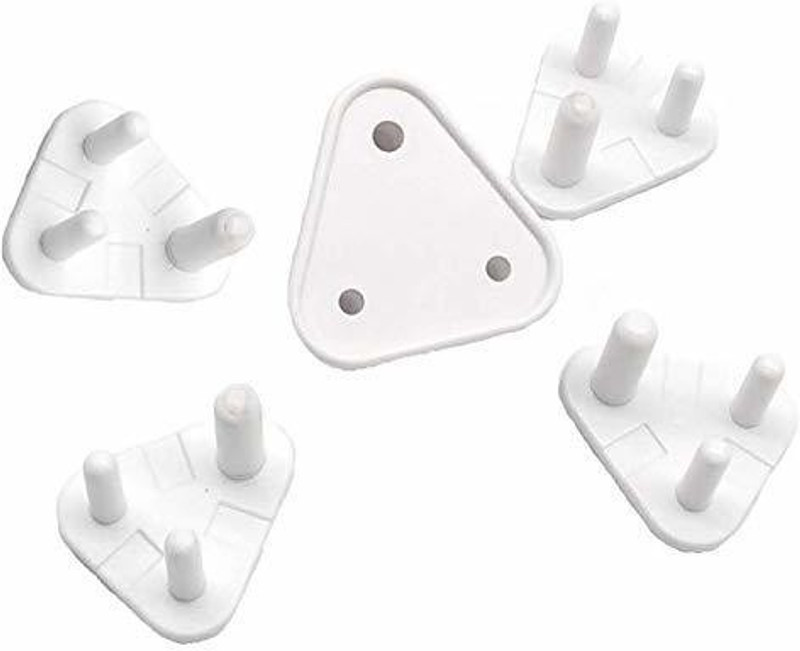 penta Electrical Socket Cover for Indian Plug Point for Baby Safety Proofing(white color)