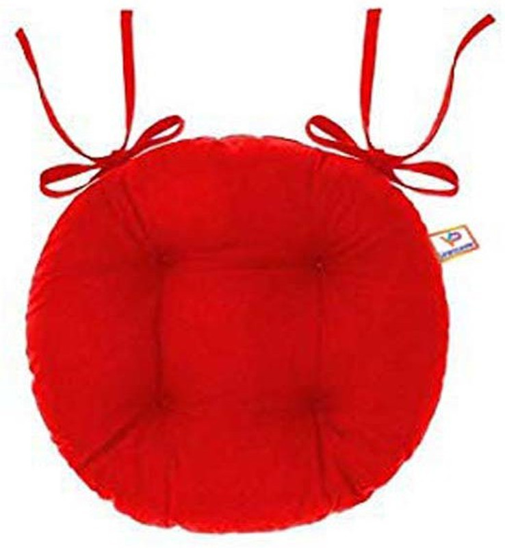 linen center Plain Cushions Cover(50.8 cm*50.8 cm, Red)